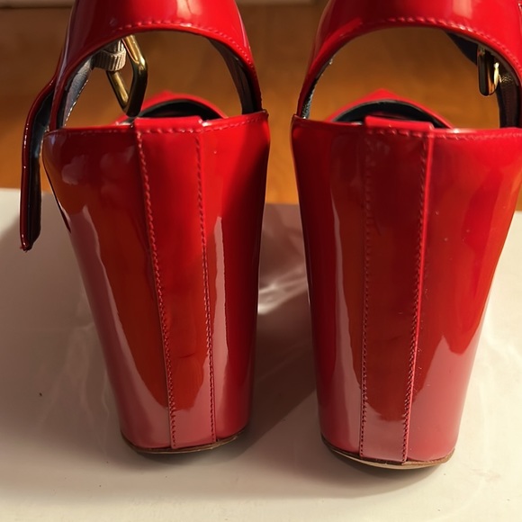 Red MARC BY MARC JACOBS SHOES SZ39 - Picture 3 of 8